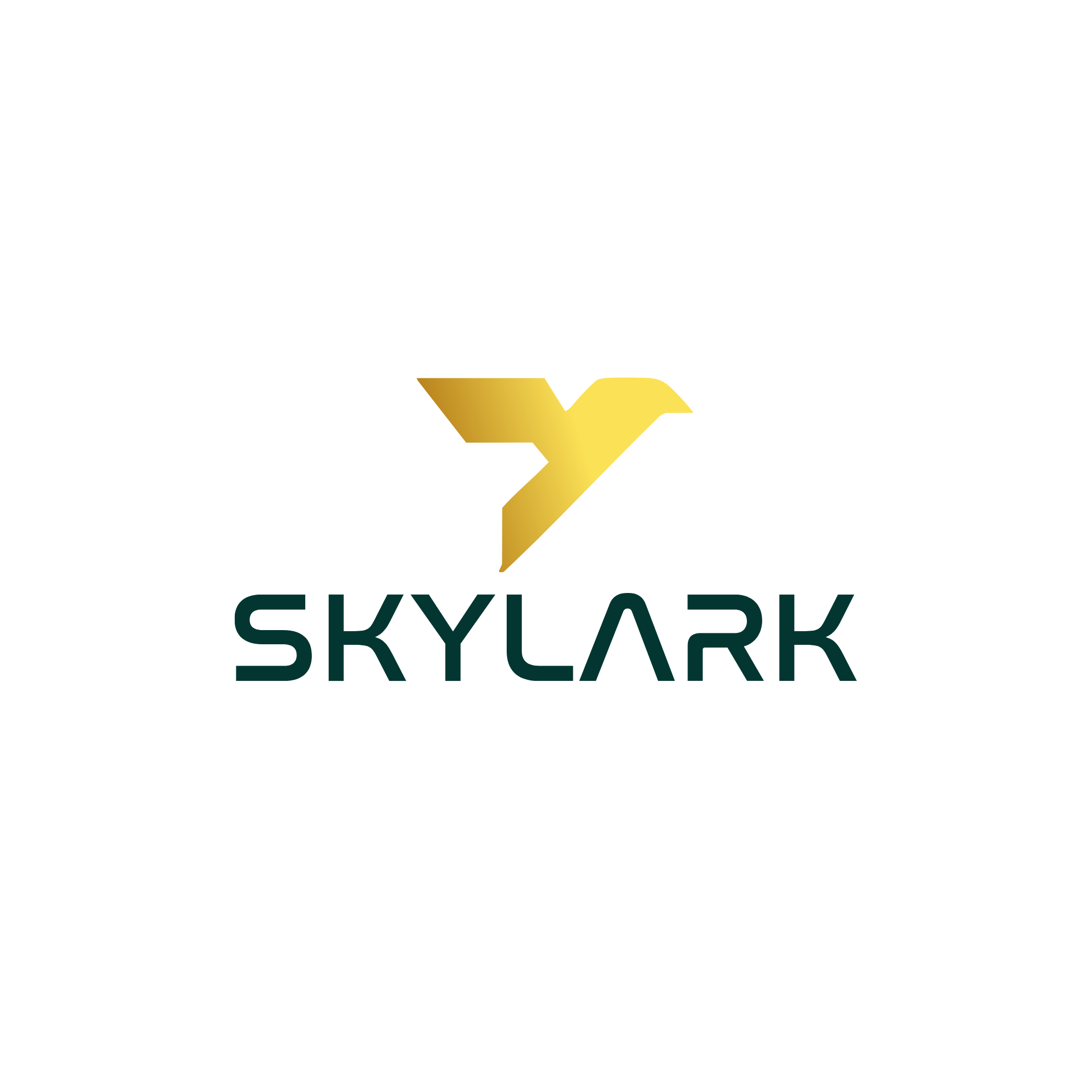 skylark logo design